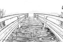 Foto | Bild: Line Drawing - Steg am See.
Format: JPG | 4996 x 3331 px