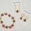 Thumbnail: Ice Wine Marble bead necklace