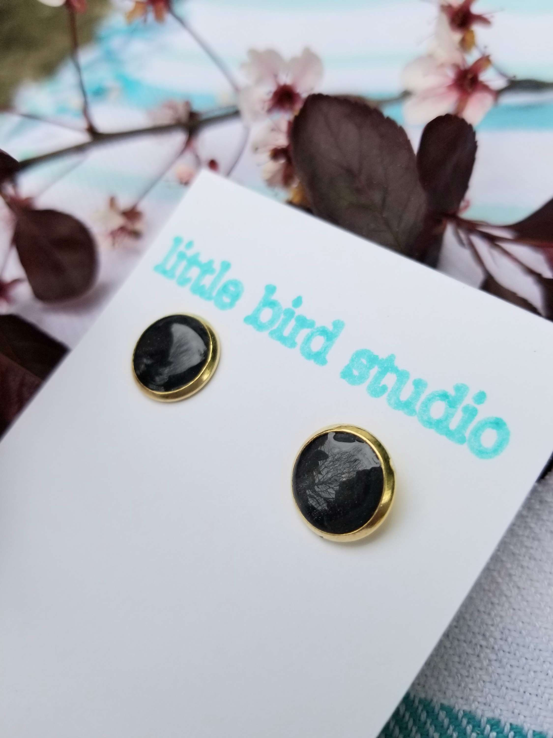 Slate Skies embedded stud