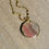 Thumbnail: Spring agate small round pendant 