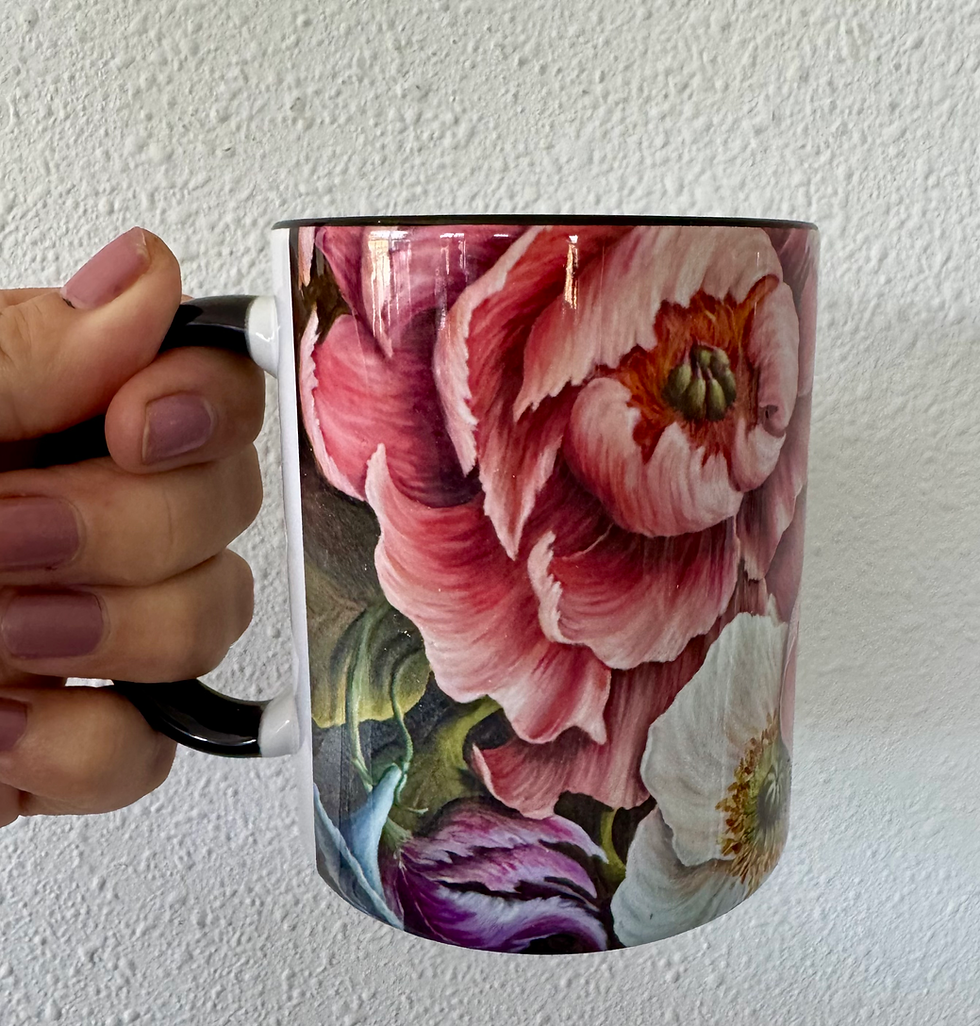 Thumbnail: Floral Coffee Mug : Echo of A Tune