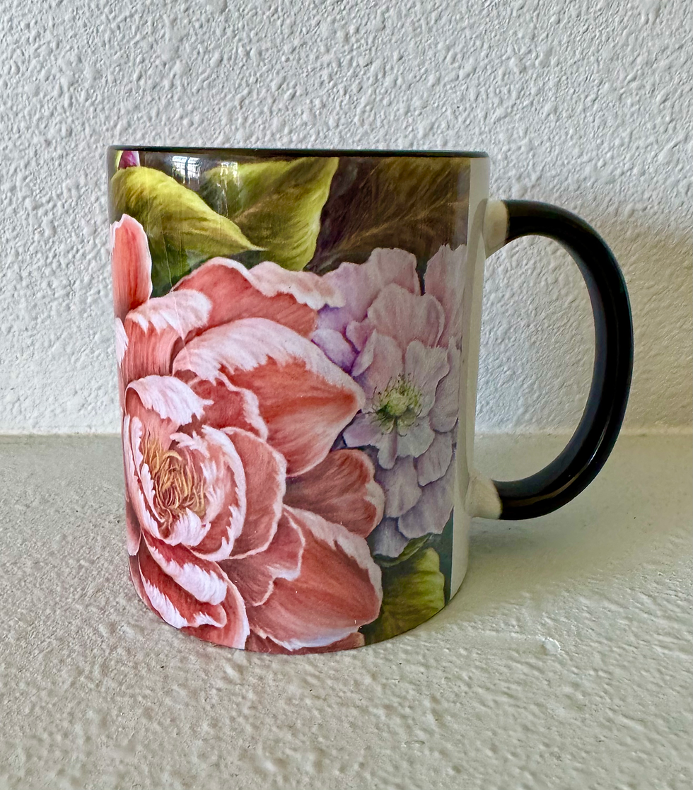 Thumbnail: Floral Coffee Mug : Echo of A Tune