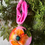 Thumbnail: Christmas Ornament: Poppy on Pink