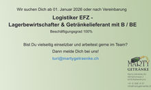 Jobauschreibung Logistiker EFZ in Rothenthurm