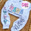 Thumbnail: Loves Her Little Bunnies Personalized Heart Name Sleeve Sweatshirt
