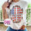 Thumbnail: Leopard American Flag Monogram Shirt