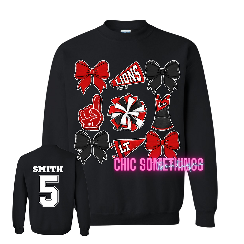 Lackawanna Trail Lions Cheer Shirt, Long Sleeve, Sweatshirt or Hoodie