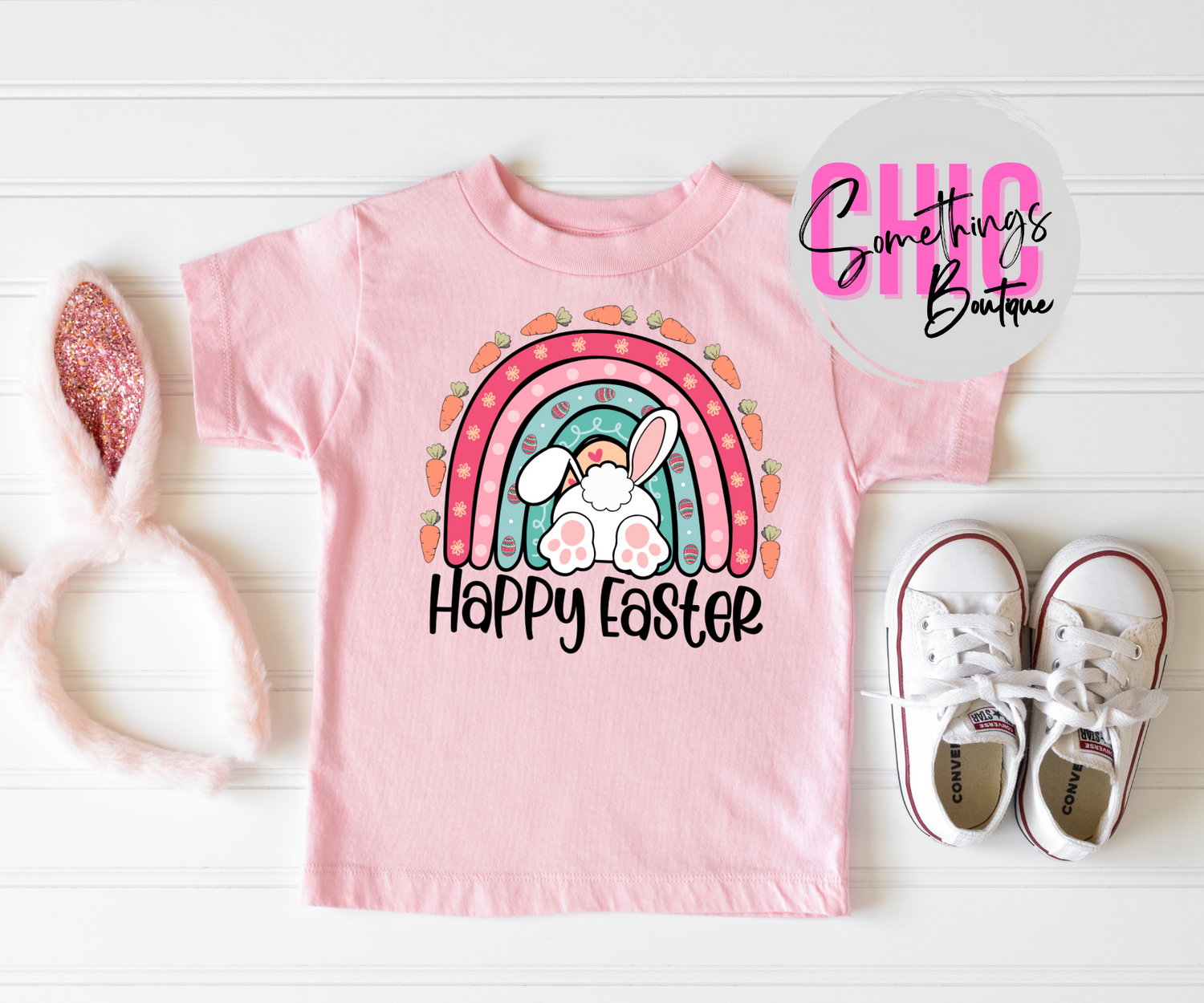 Rainbow Happy Easter Shirt