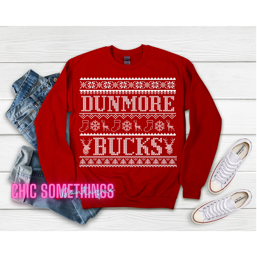 Dunmore Bucks Ugly Sweatshirt