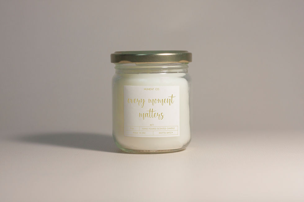 Motto Serisi Gold Kavanoz Mum, Kokulu Mum No.411