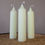 Küçük resim: Oluklu Silindir 3'lü Mum Seti 3,5*15 Cm