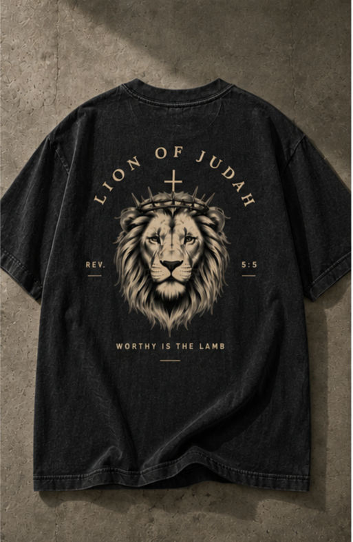 Thumbnail: Lion of Judah Heavyweight Tee