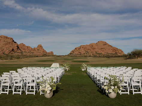 Fresh Green & Citrus Garden Wedding at Papago Golf Club - Savannah and Andrew