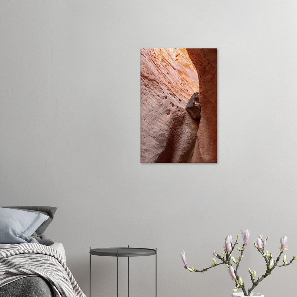 Thumbnail: High-Quality Canyon Rock Canvas Print – Stunning Nature Wall Art