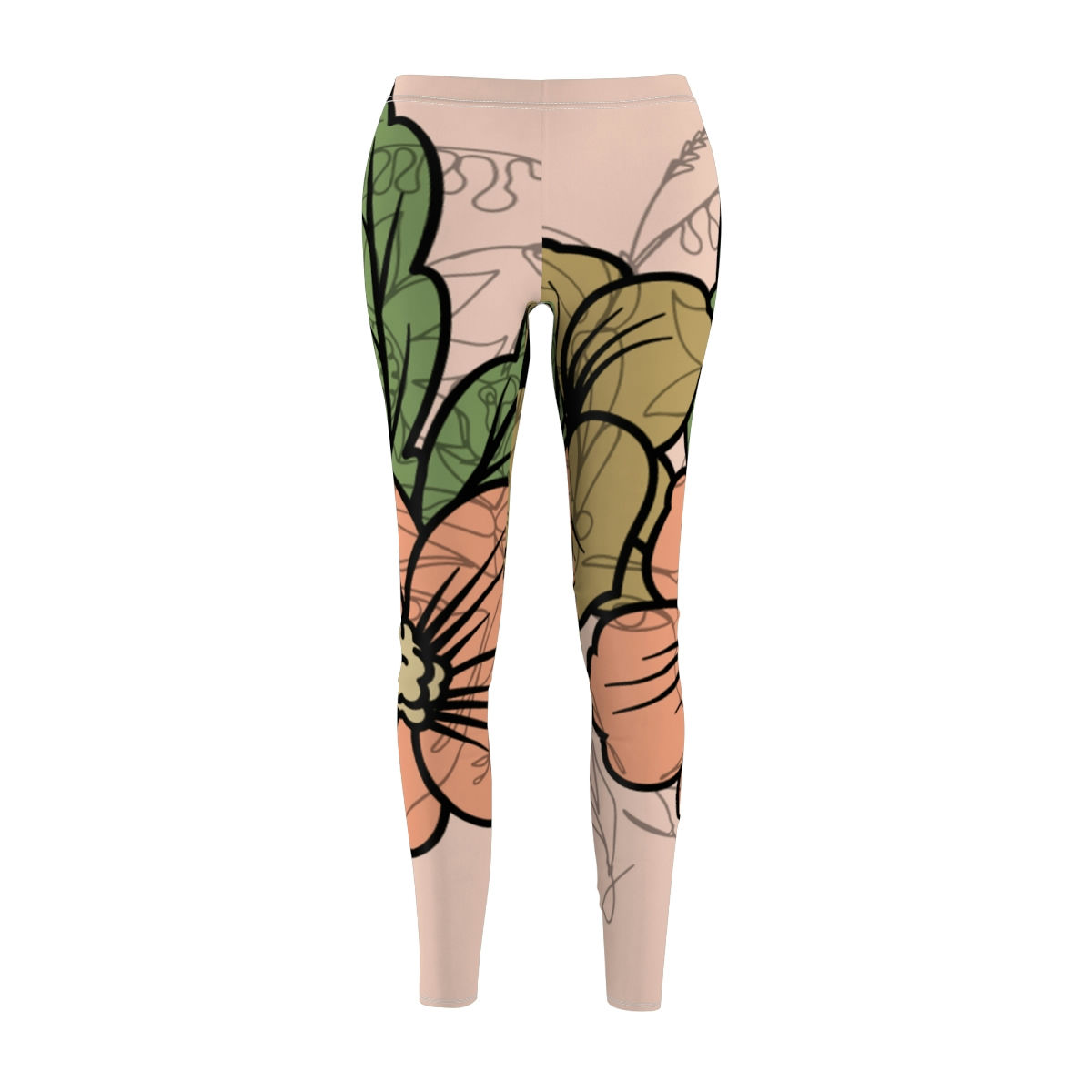 Women's Cut & Sew Casual Leggings