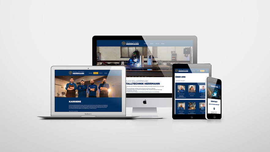 Website für Metalltechnik Herrmann