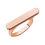 Thumbnail: Links of London Narrative 18kt Rose Gold Vermeil Long Ring