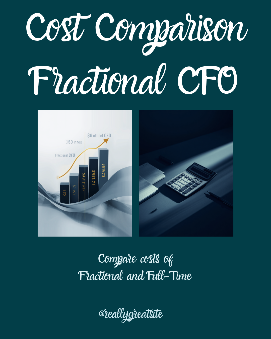 Cost comparison: fractional CFO at $3,000 to $12,000 per month versus a full-time CFO at $270,000 to $320,000 or more per year