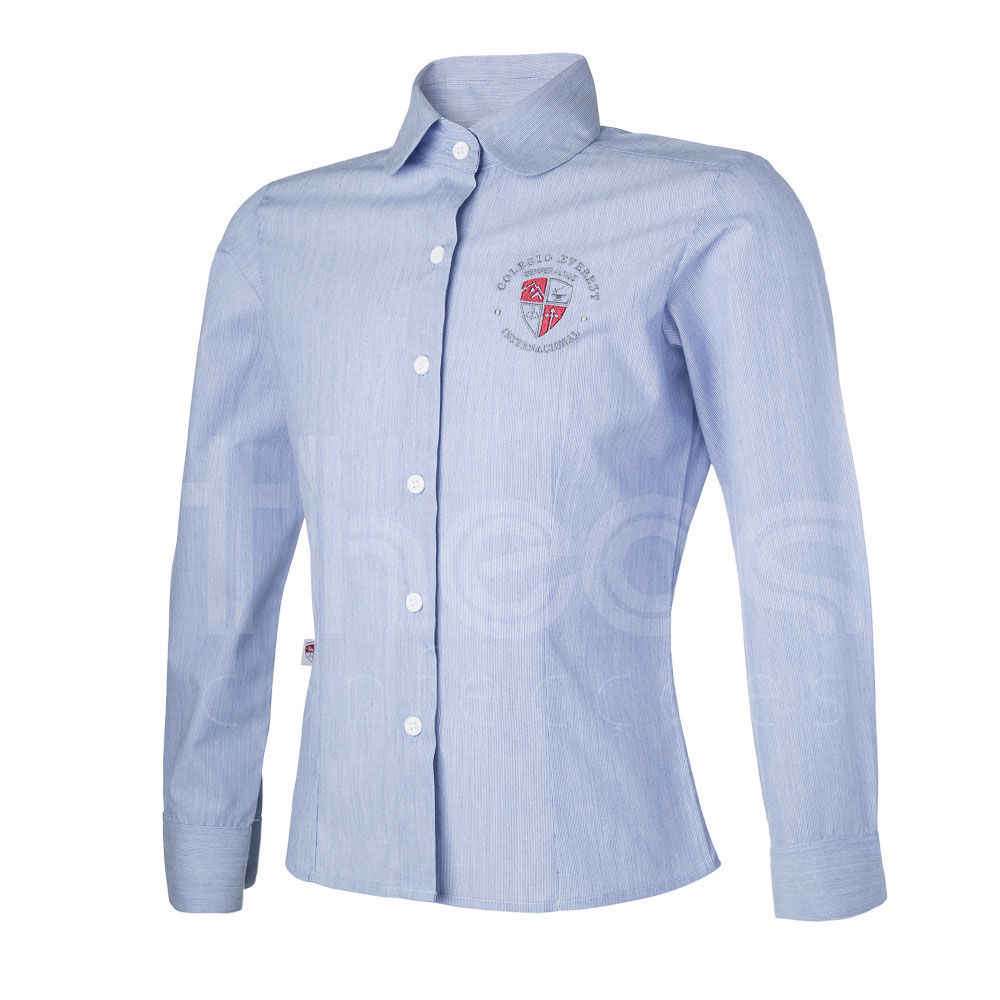 CAMISA F AZ M/L EV