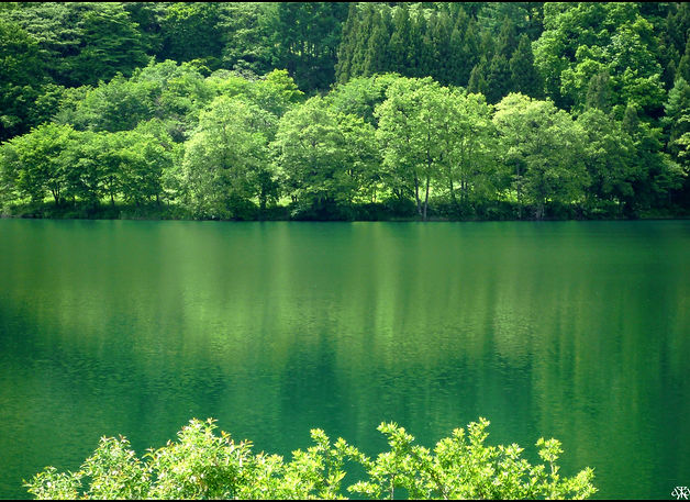 nakatsunako, lac nakatsuna, nakatsuna lake, omachi, 大町, 中綱個, 長野県,