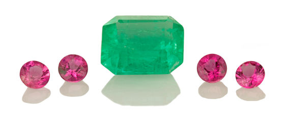 Twelve Green and Red Emerald Similarities
