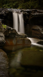

browns waterfall comox valley hike
