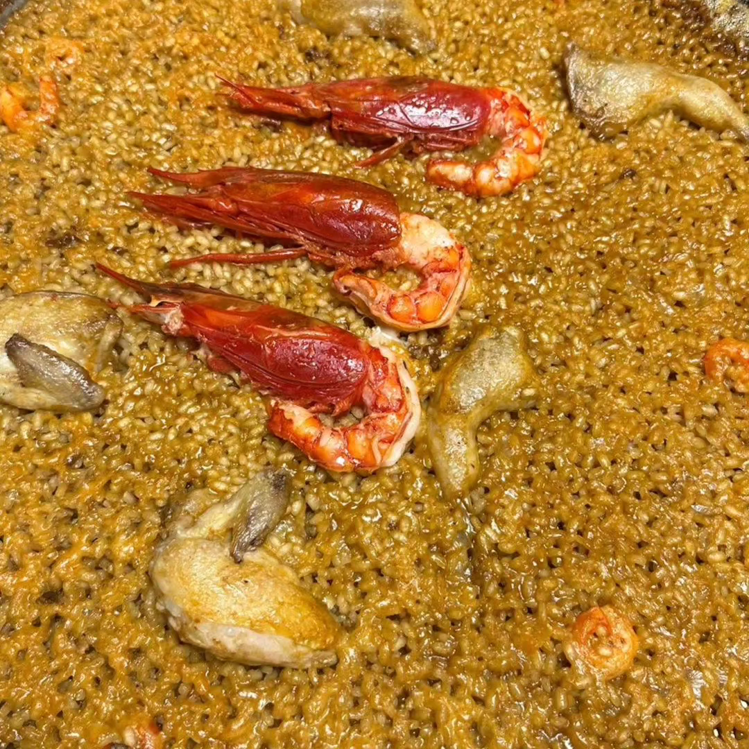Arroz de Lavín con carabineros