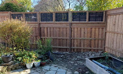custom lattice fence