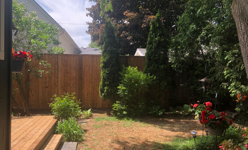 six foot privacy fence