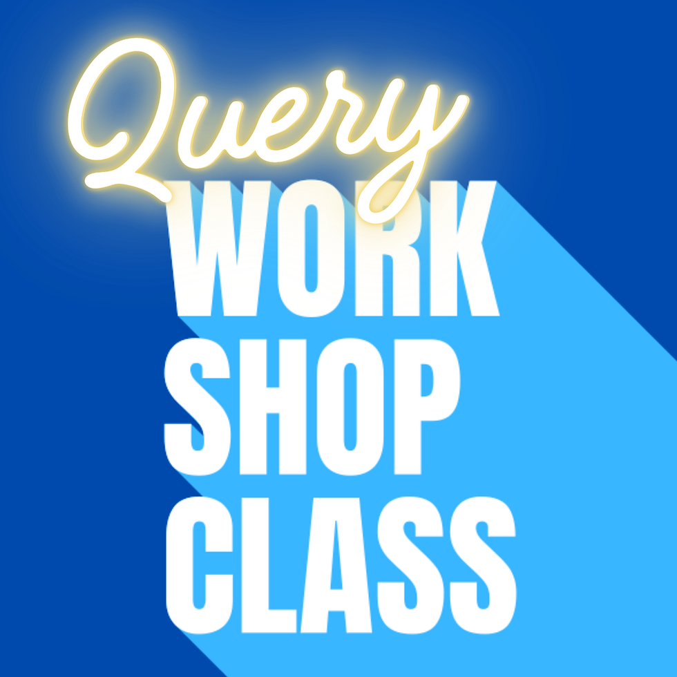Query / Pitch Workshop