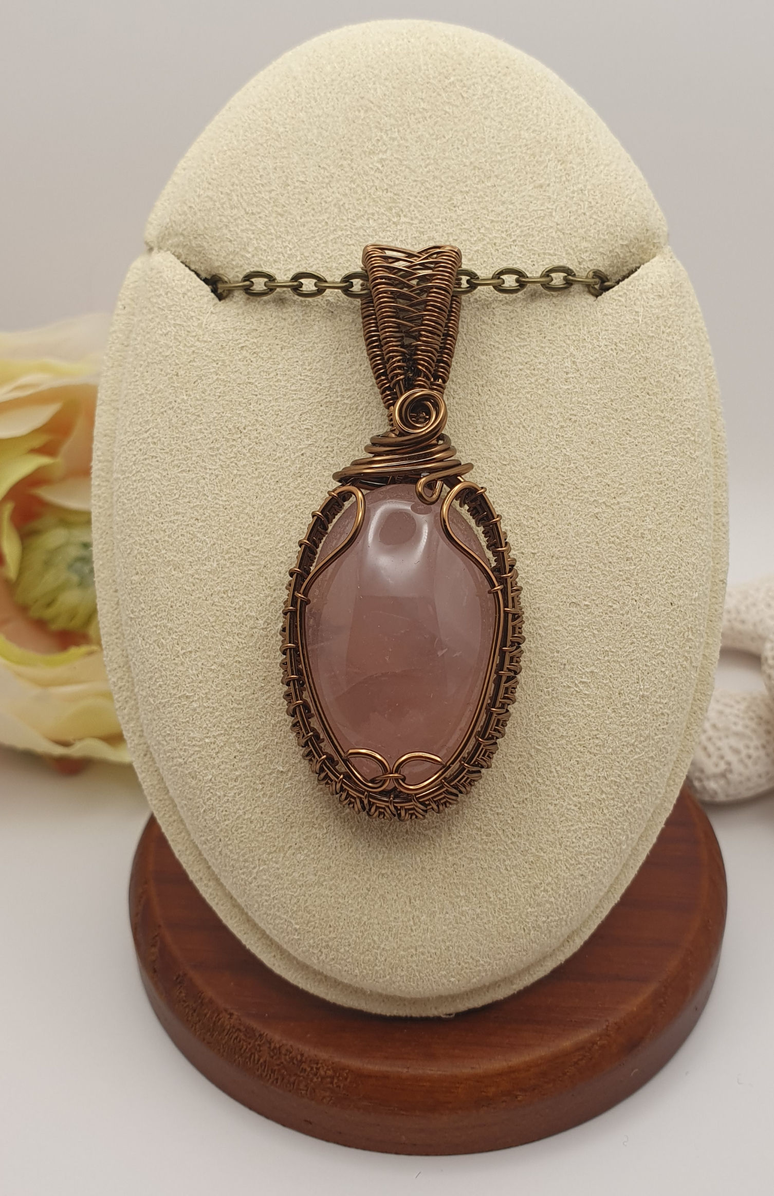 Rose Quartz pendant