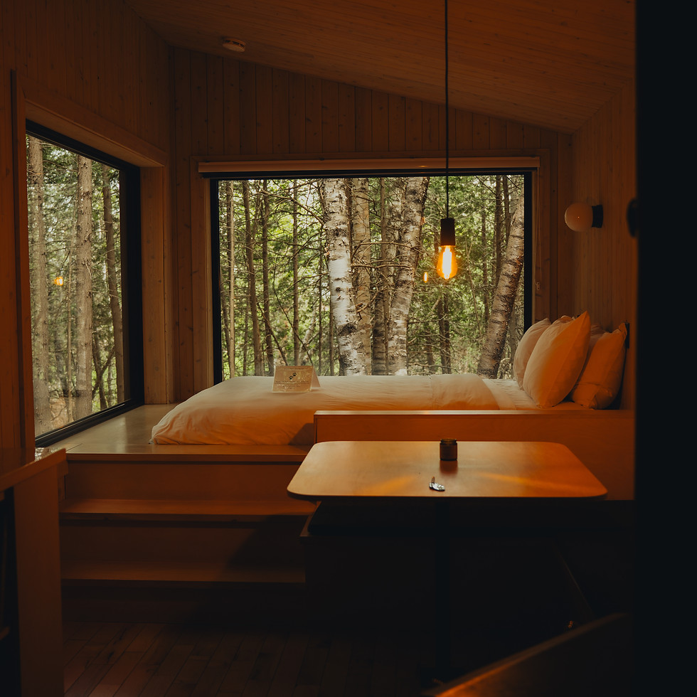 Chalet confortable et glamping en gaspésie