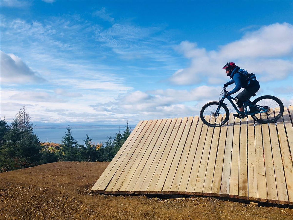vélo montagne gaspésie