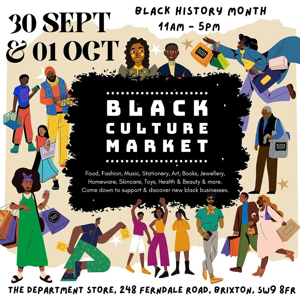 Black Culture Market - Black History Month