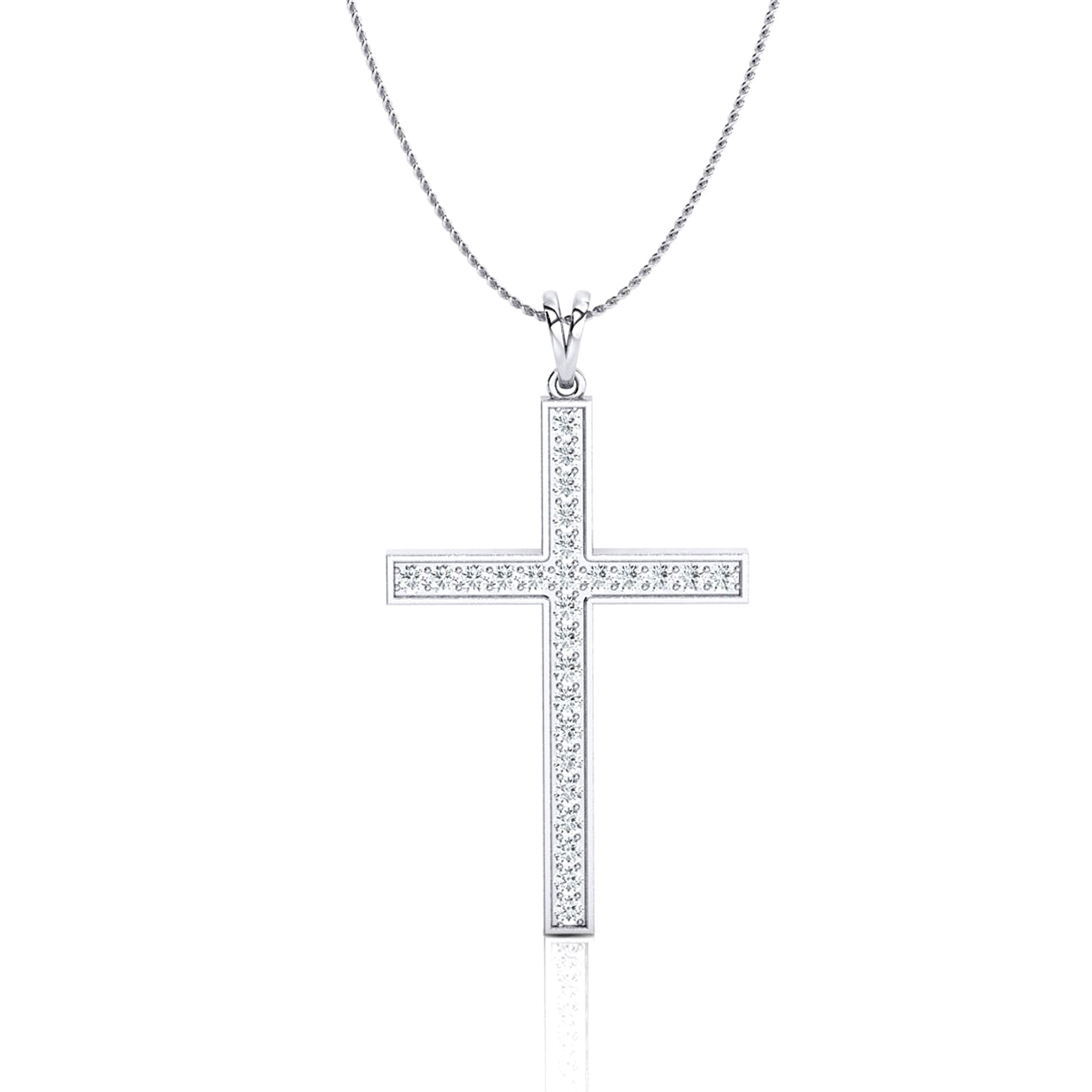 Diamond Cross Pendant