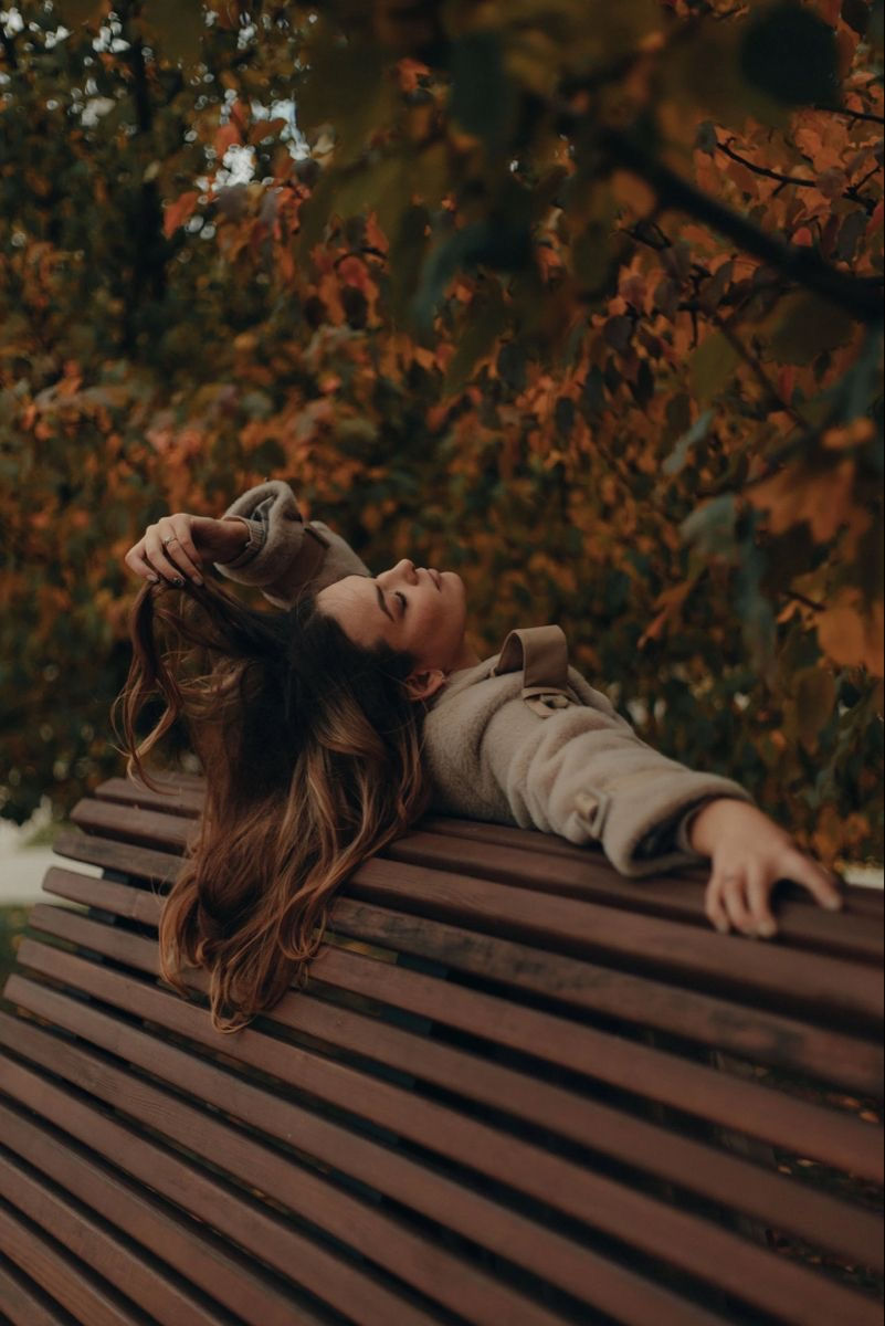 Shooting photo en extérieure pendant la saison automnal.