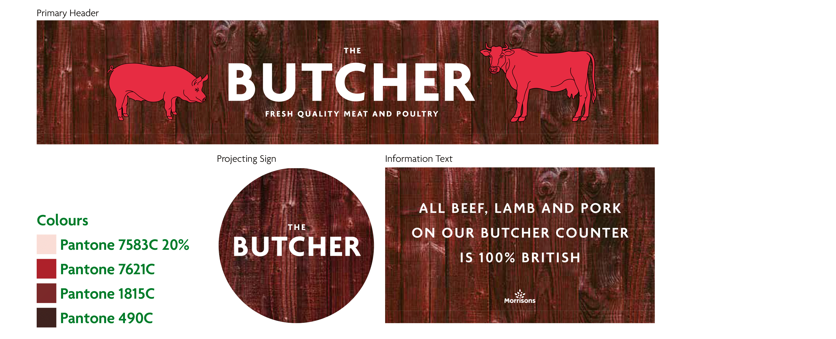 Baker illuminated signage