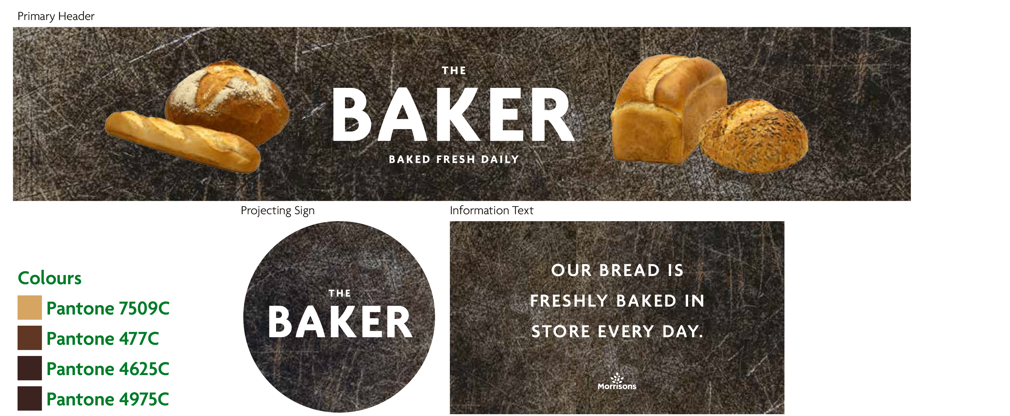 Baker illuminated signage