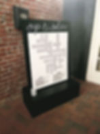 Jumbo crossword puzzle for guests at a wedding to fill out during cocktail hour with a dry erase marker