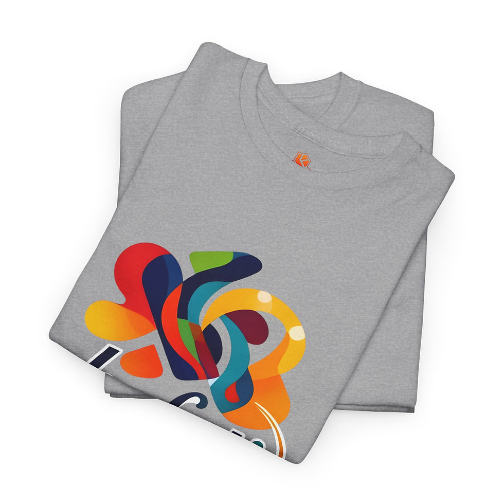 Thumbnail: Contemporary Graphic Tee Abstract Street Style Casual T-Shirt