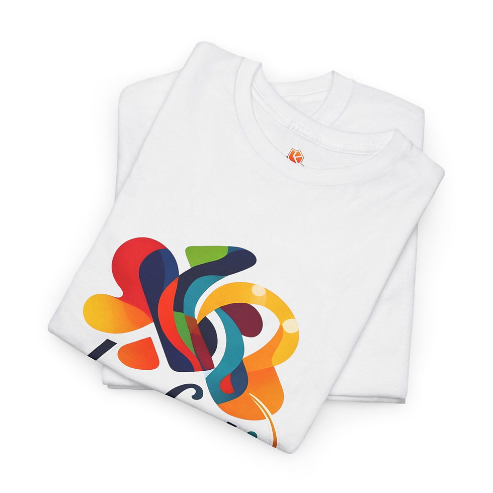 Thumbnail: Contemporary Graphic Tee Abstract Street Style Casual T-Shirt