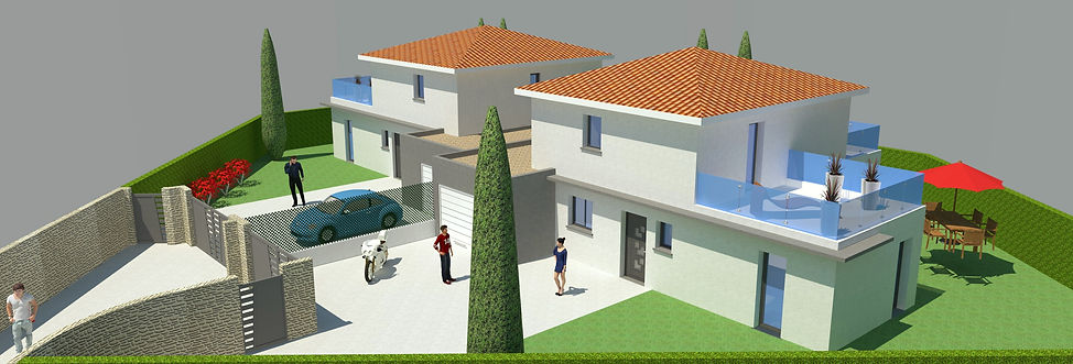 Etude Projet, Creation Permis de Construire Beaucaire- Gaelle Saint-Clair - Architecte d'intérieur Nîmes, Montpellier, Avignon, Ales, Arles - Gard et Maître d'oeuvre
