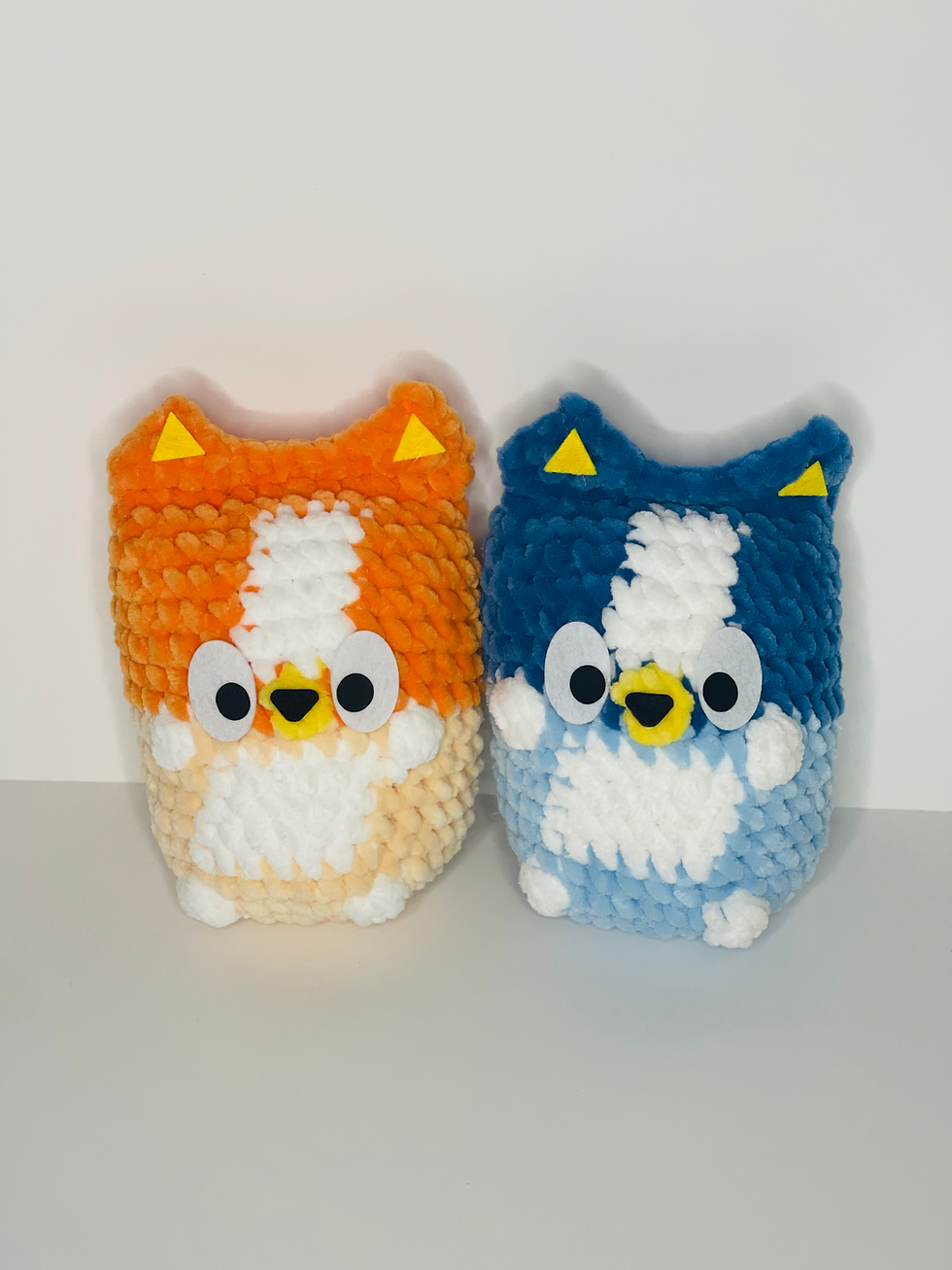 crochet bluey and bingo