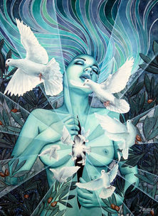 Surrender painting by Jennifer Brindle