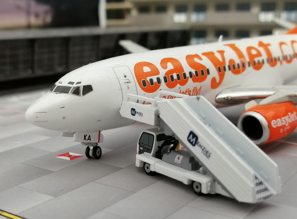 Miniaturbild: INFINITE MODEL ACCESSORIES - GSE  PASSENGER STAIRS  1-200