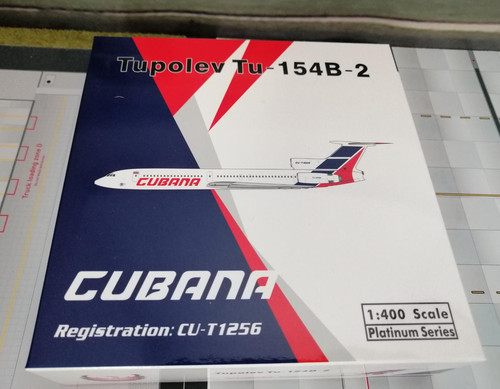 商談品‼️CUBANA Tupolev Tu-154 CU-T1756 File:Tupolev Tu-154M Cubana de Aviación CU-T1264 CYQX.jpg