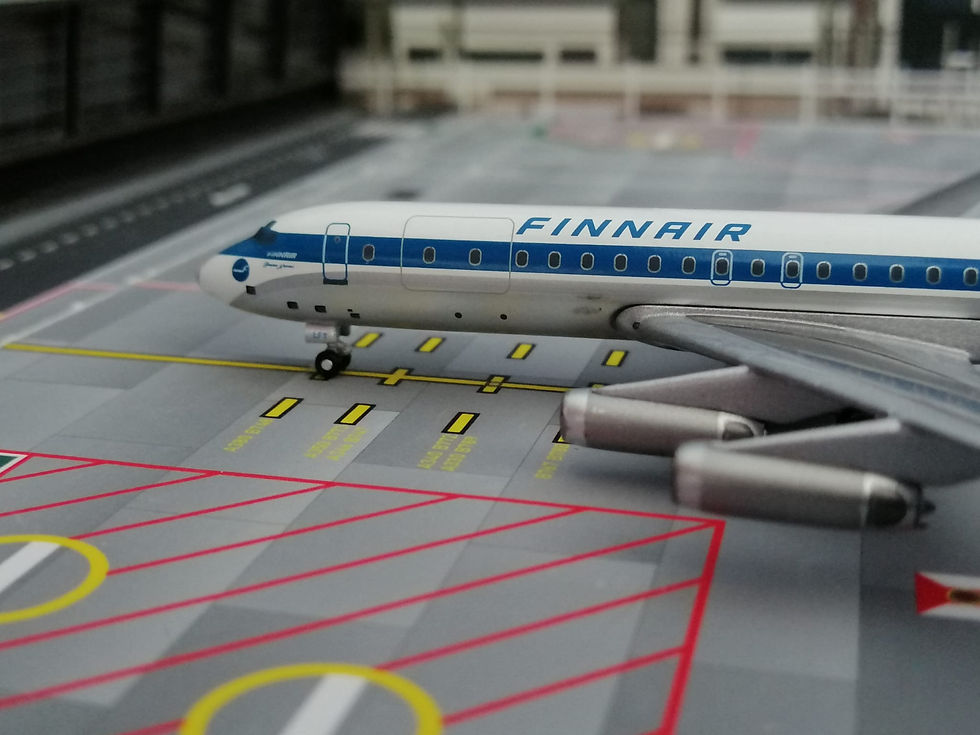 Miniaturebillede: AEROCLASSICS FINNAIR MCDONELL DOUGLAS DC-8-62 CF  OH-LFT 1/400