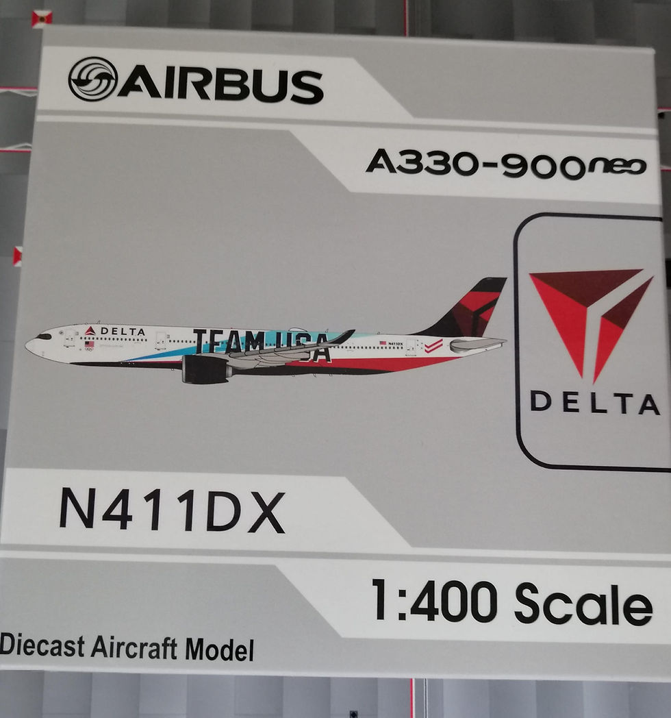AV400  DELTA AIRLINES AIRBUS A350-941 N411DX  "TEAM USA"   1/400