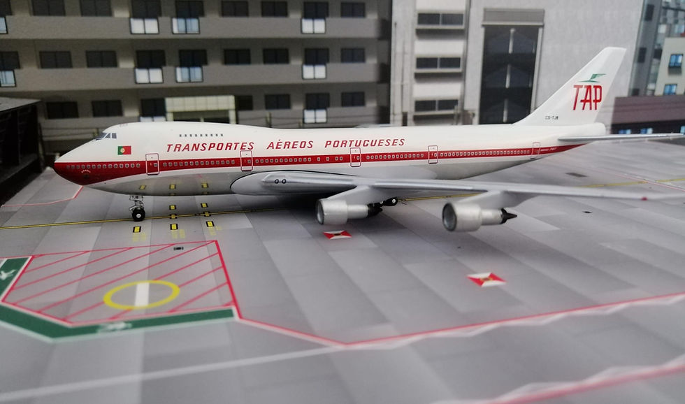 Miniaturebillede: AEROCLASSICS  EUROCLASSICS TAP PORTUGAL BOEING 747-100 CS-TJB  1/400