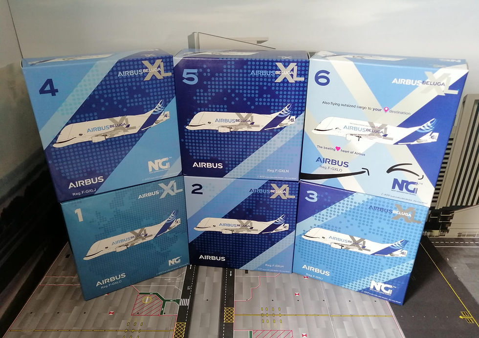 NG MODELS AIRBUS BELUGA A330-700XL  "FULL SET "  1/400
